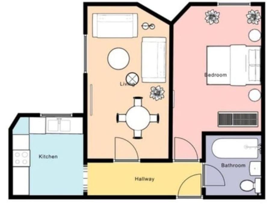 Seagulls Nest- Stylish 1 Bed Seafront Apartment Hastings